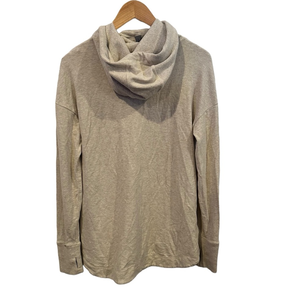 Sweaty Betty Pullover‎ Hoodie SZ XXS Small Oatmeal BEIGE TAN GYM SWEATSHIRT YOGA - Picture 2 of 11